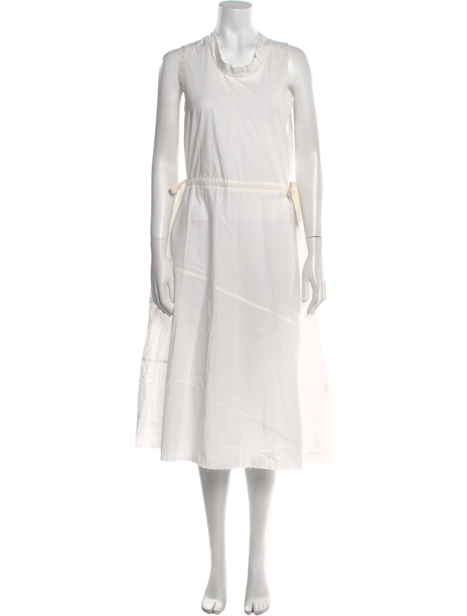 B Sides Scoop Neck Midi Length Dress