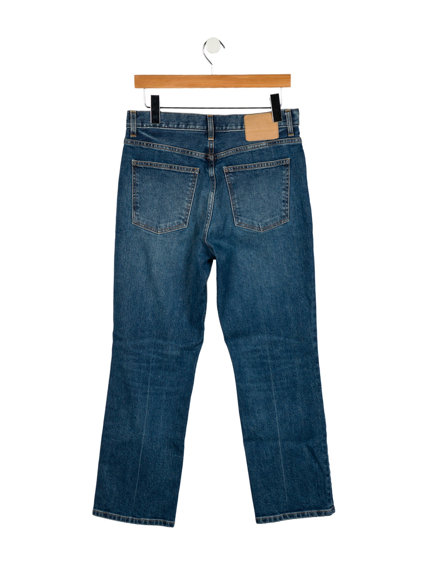 B Sides Mid-Rise Straight Leg Jeans