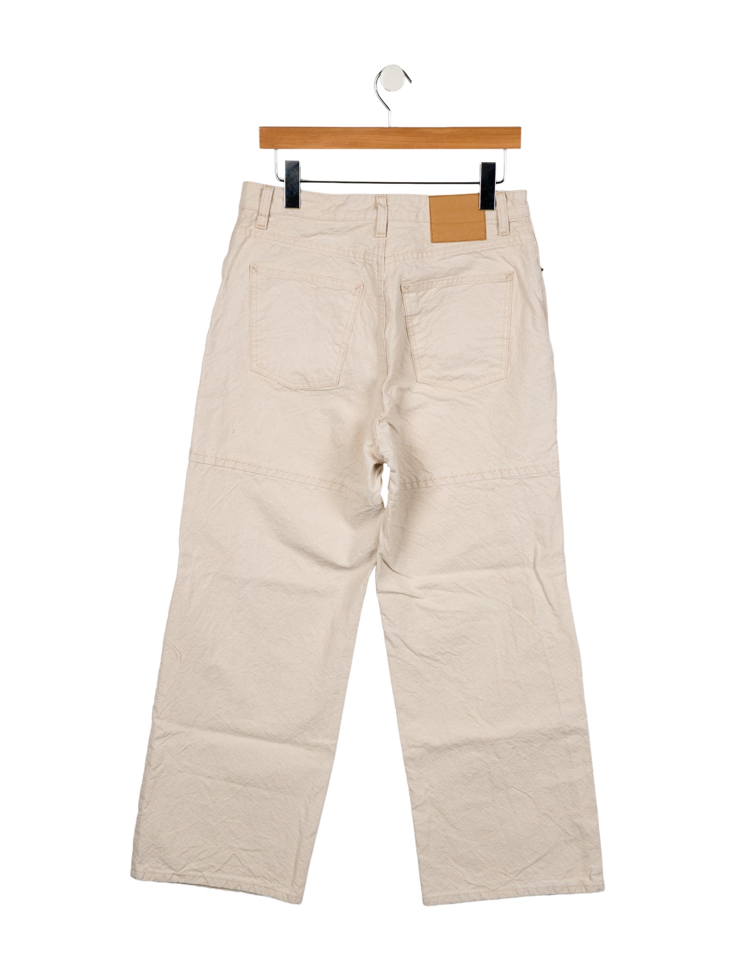 B Sides High-Rise Wide Leg Jeans