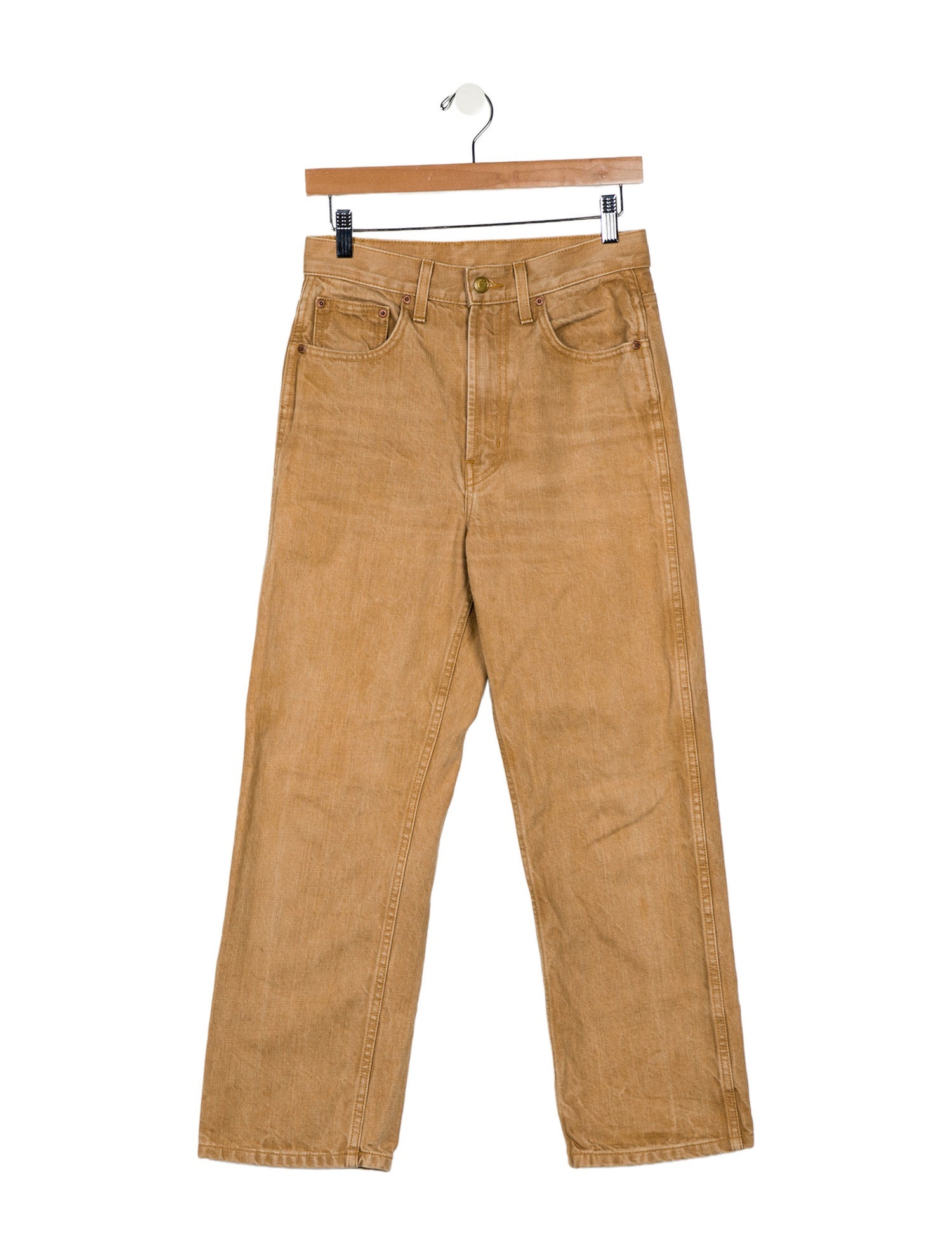 B Sides High-Rise Straight Leg Jeans