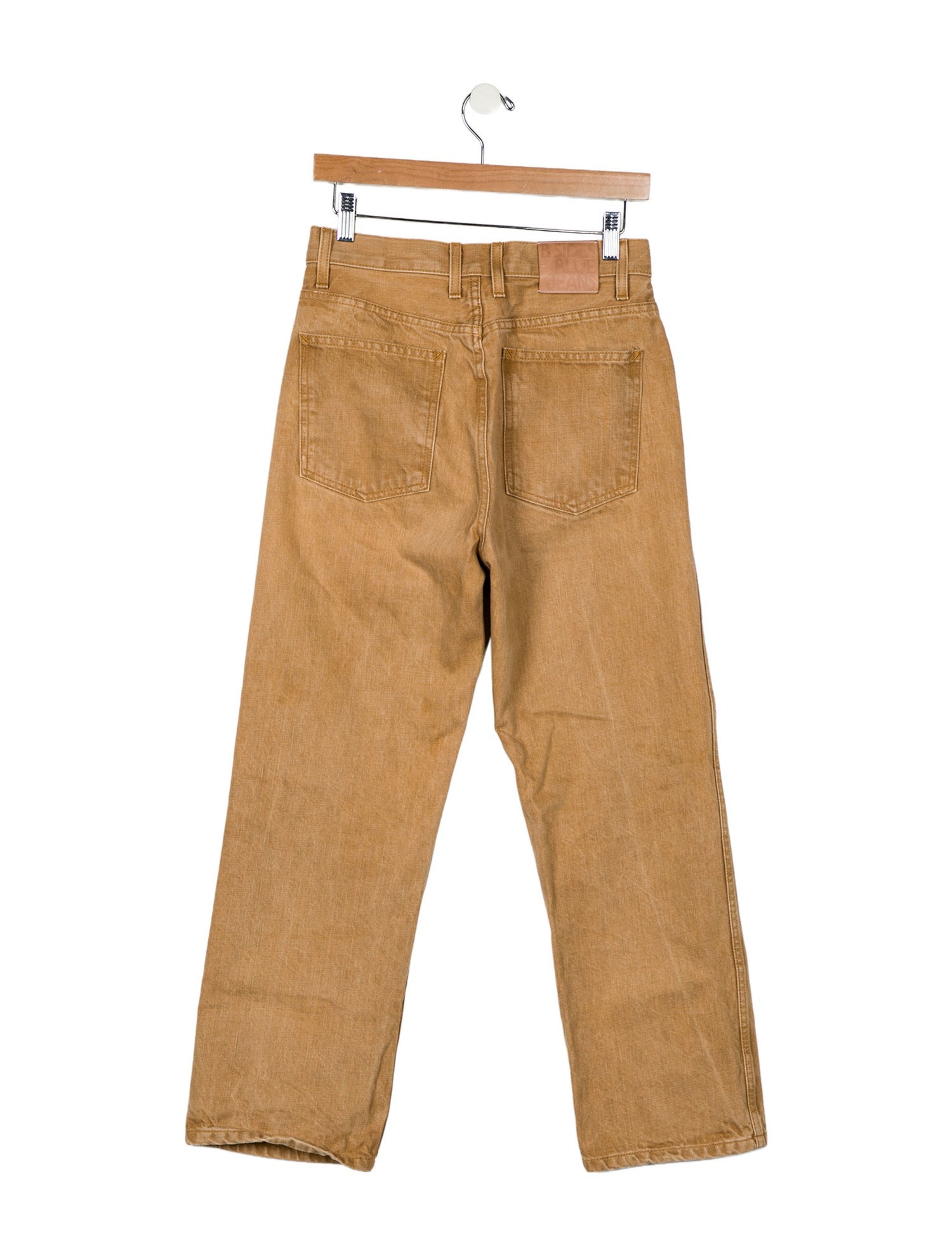 B Sides High-Rise Straight Leg Jeans