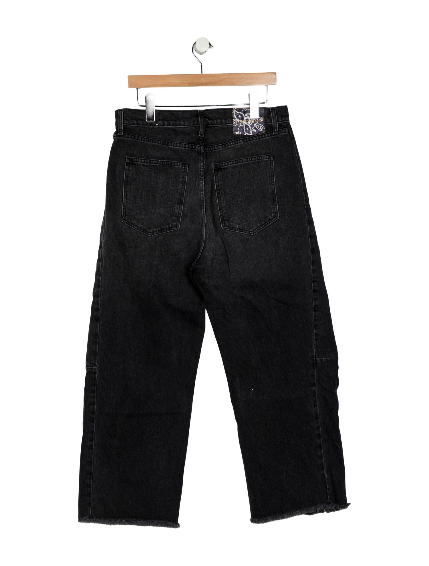 B Sides High-Rise Wide Leg Jeans