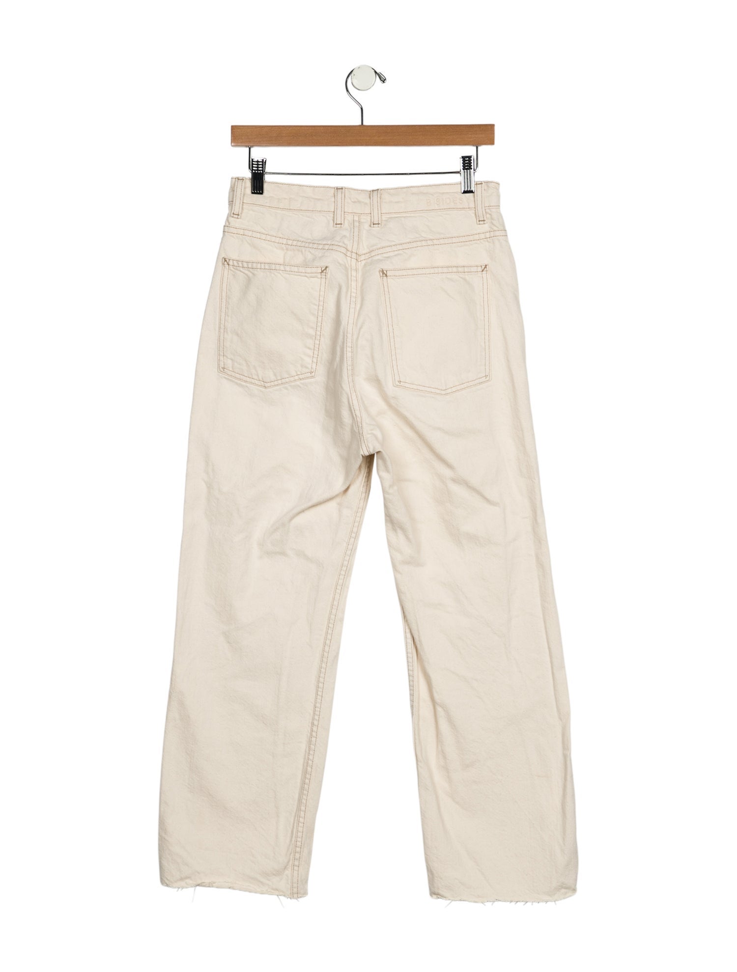 B Sides High-Rise Straight Leg Jeans