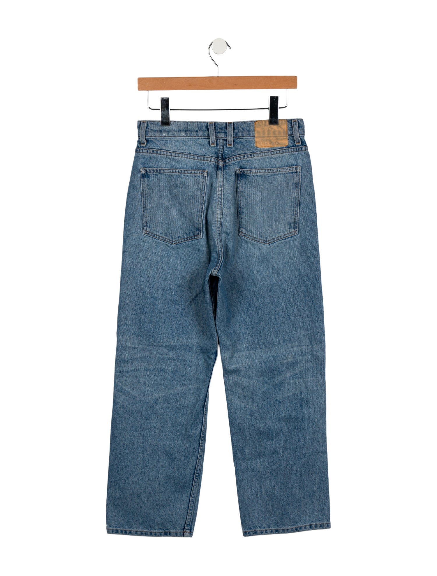 B Sides Mid-Rise Straight Leg Jeans