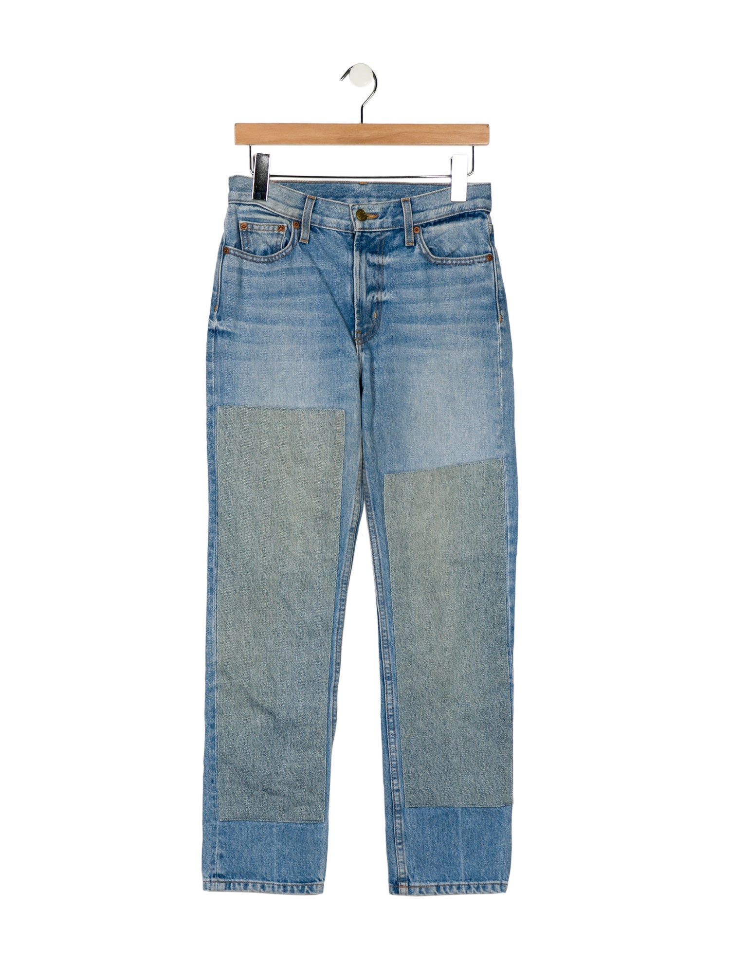 B Sides Mid-Rise Straight Leg Jeans