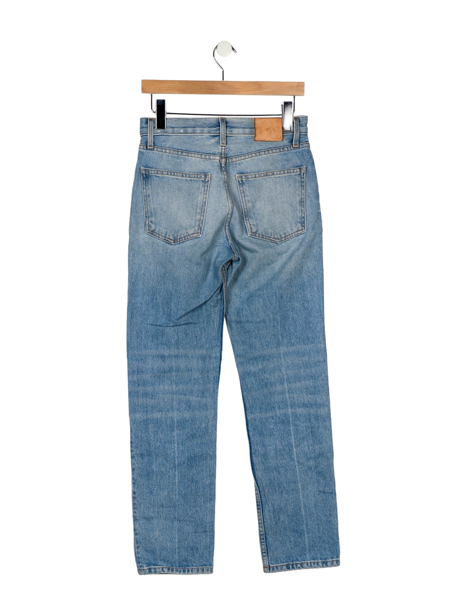 B Sides Mid-Rise Straight Leg Jeans