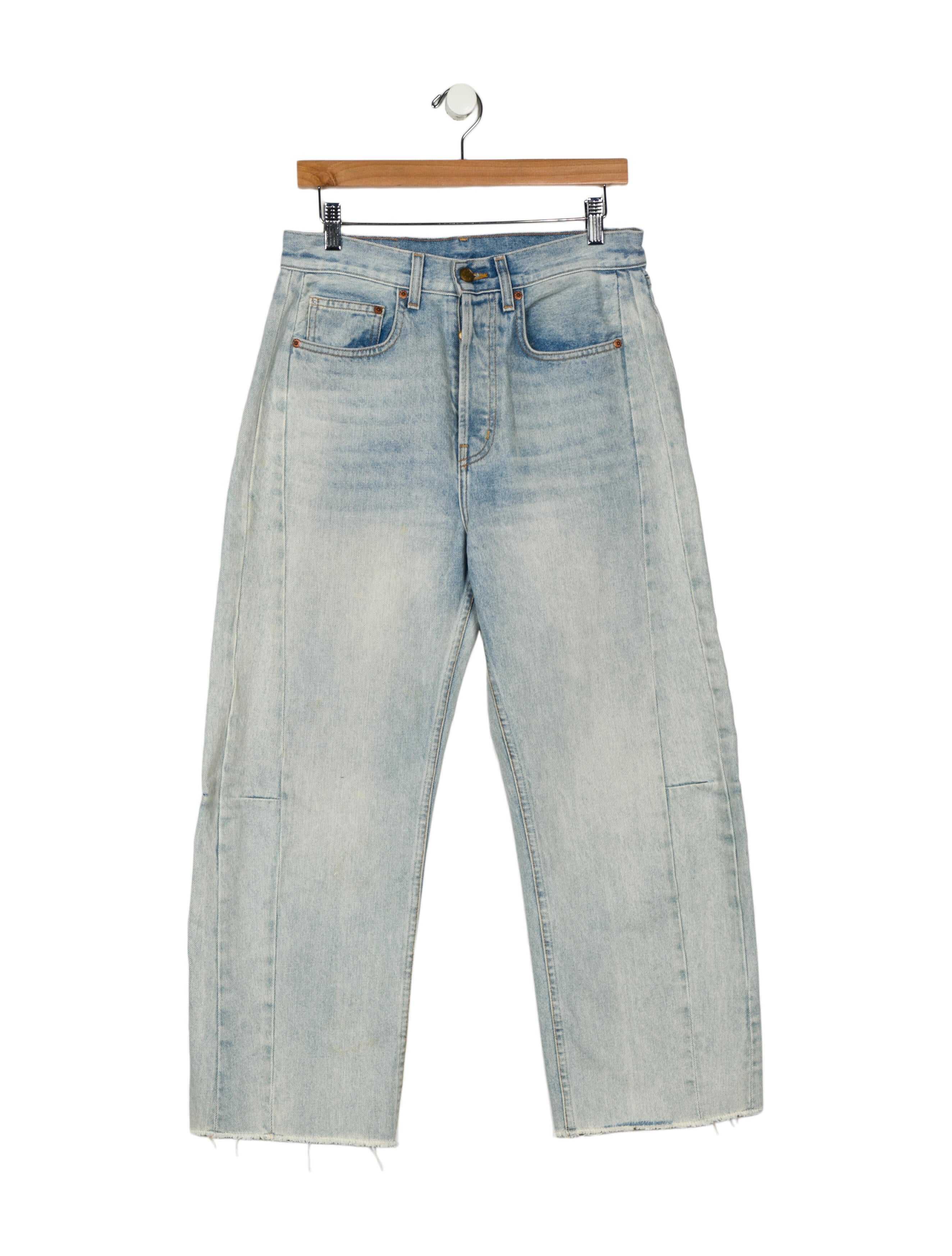 B Sides High-Rise Wide Leg Jeans
