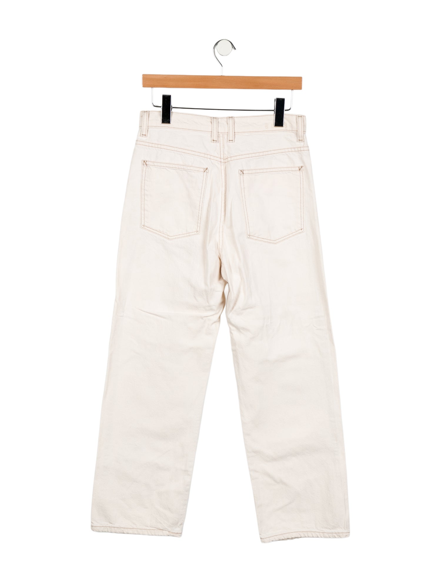 B Sides High-Rise Straight Leg Jeans