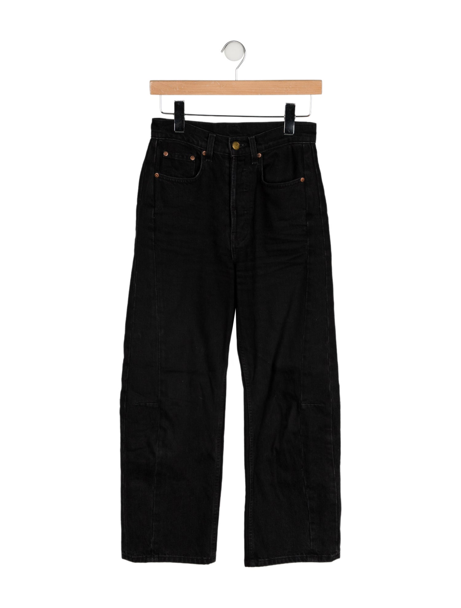 B Sides High-Rise Wide Leg Jeans