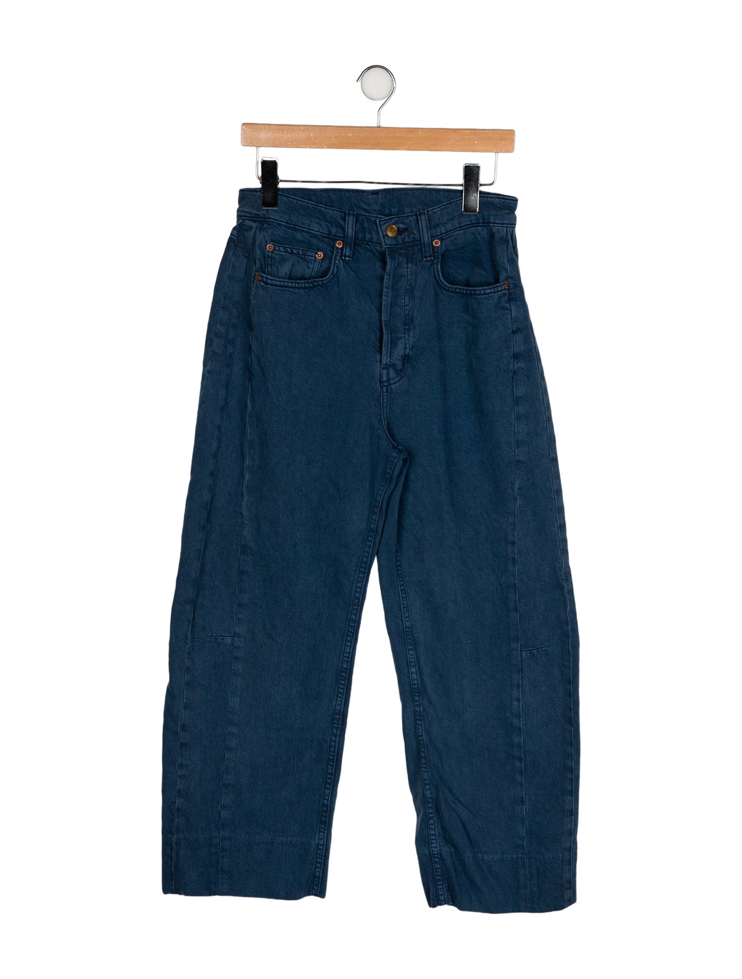B Sides High-Rise Wide Leg Jeans