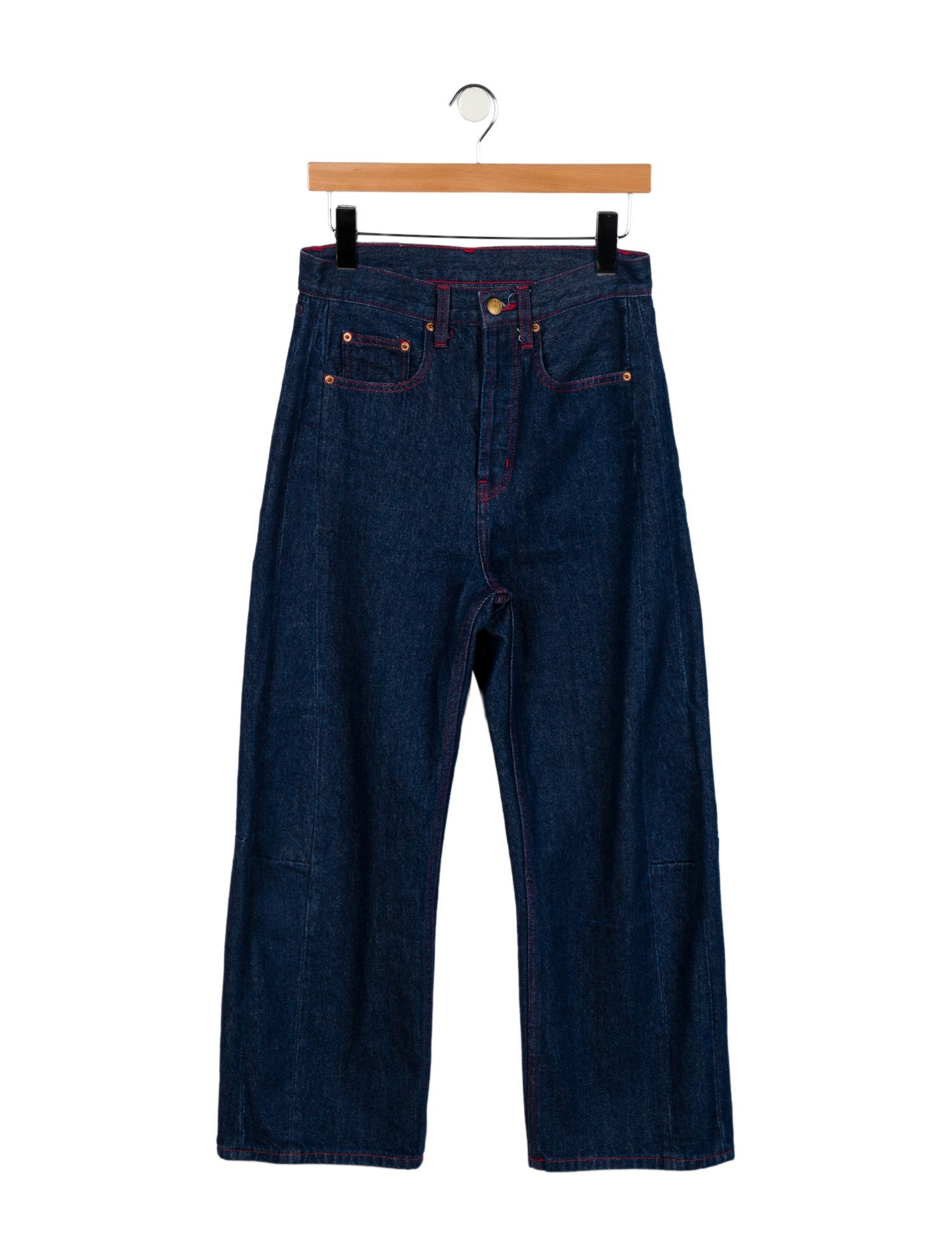 B Sides High-Rise Wide Leg Jeans