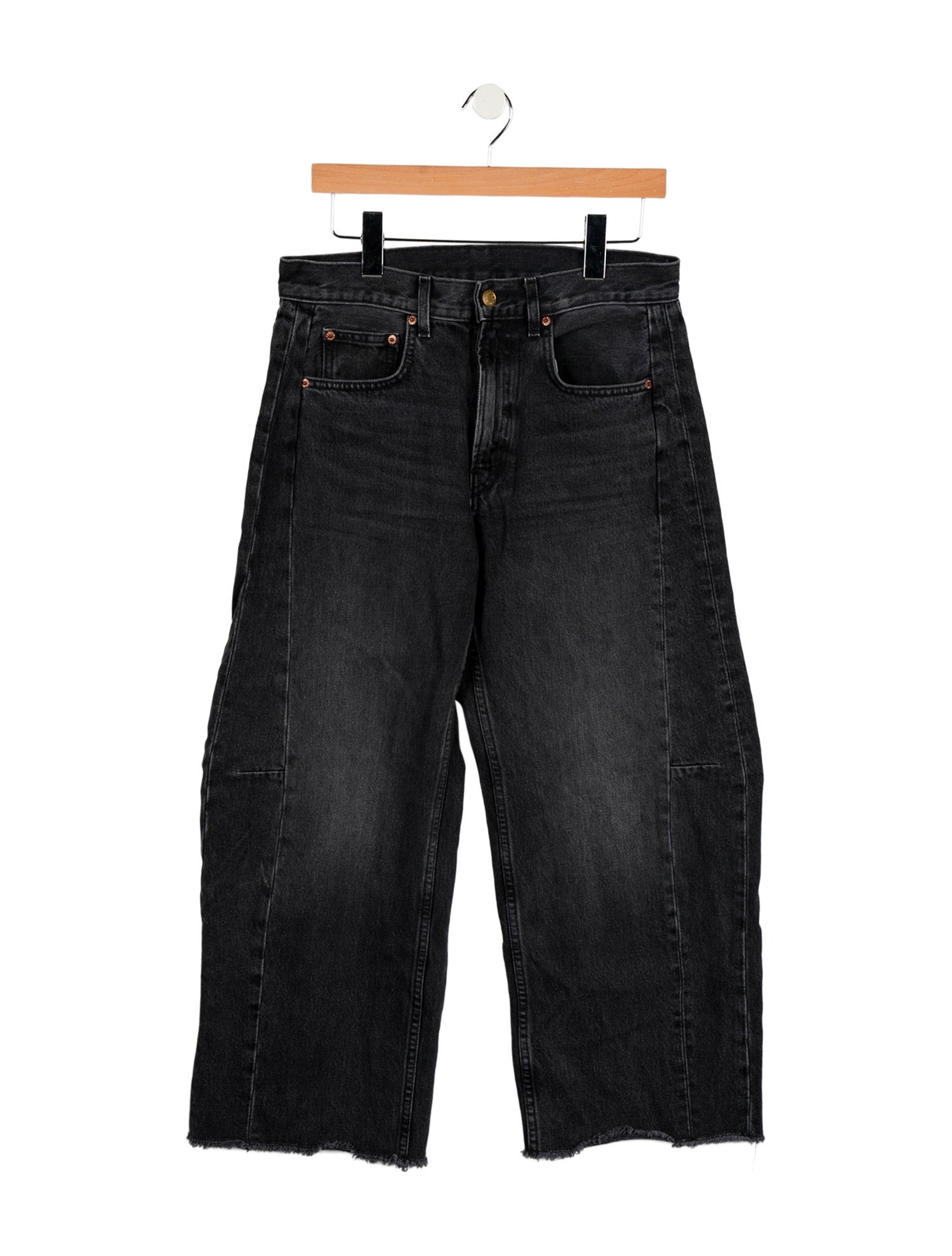 B Sides High-Rise Wide Leg Jeans