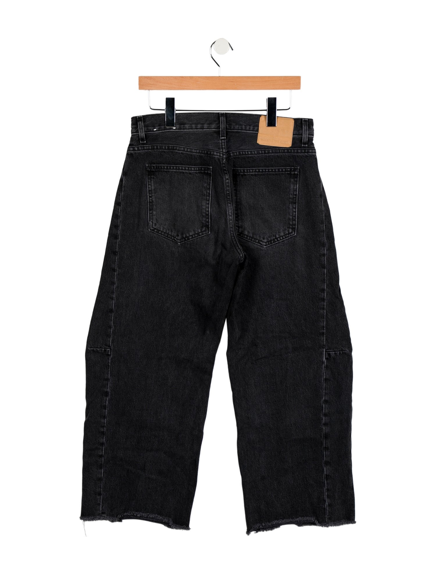 B Sides High-Rise Wide Leg Jeans