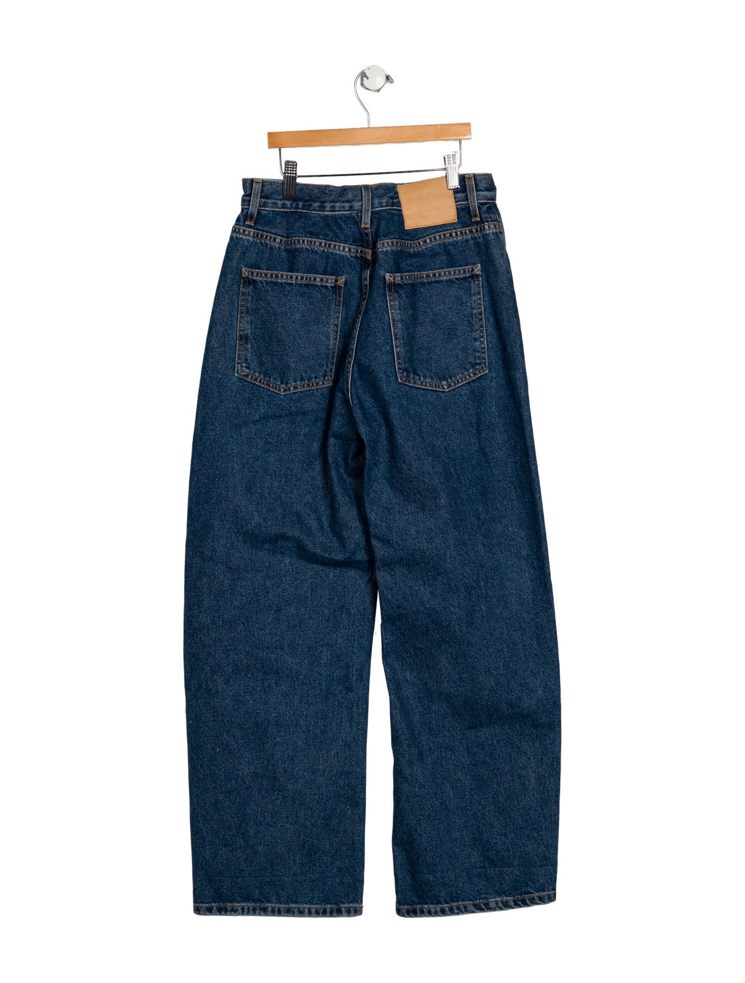 B Sides High-Rise Wide Leg Jeans