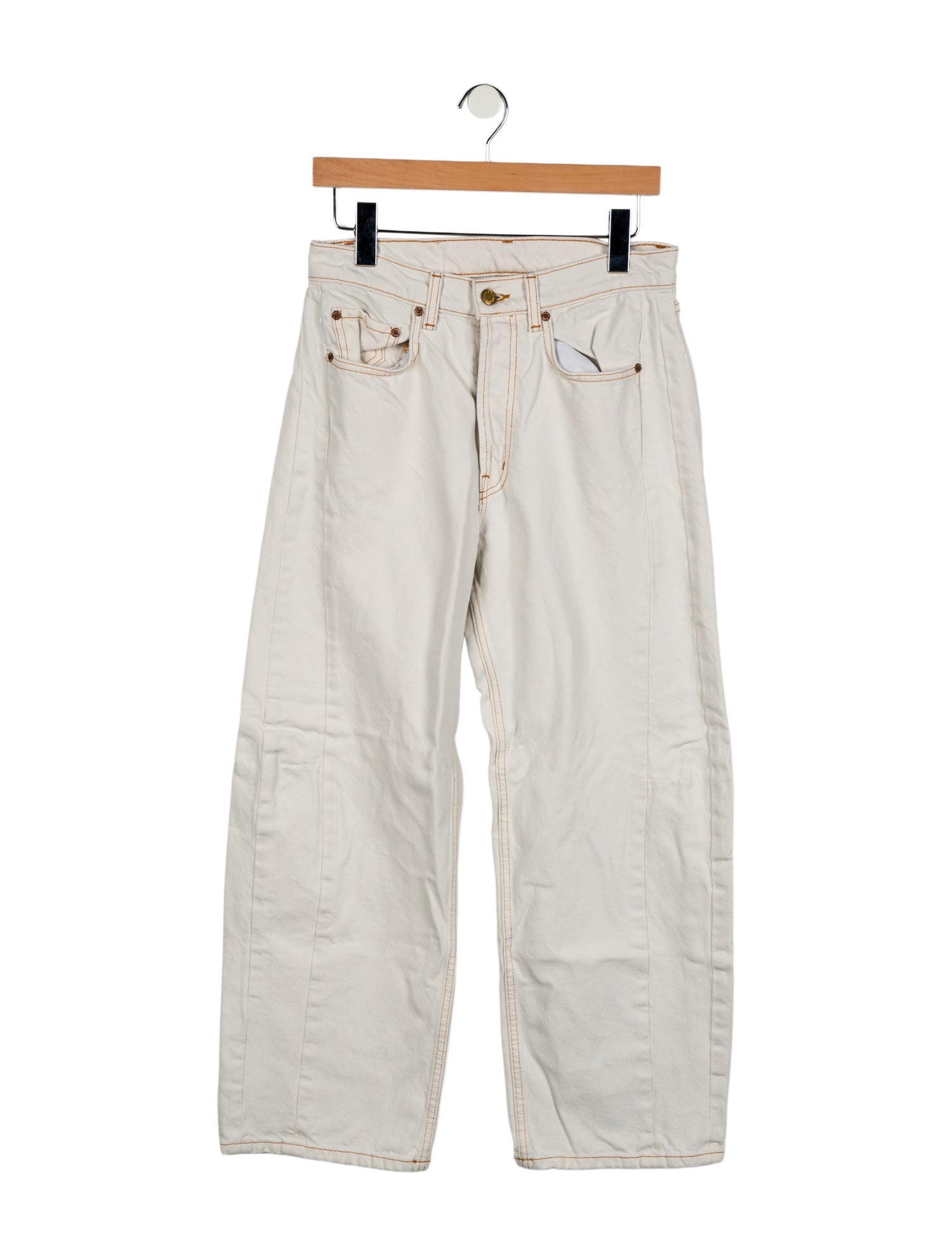 B Sides High-Rise Wide Leg Jeans