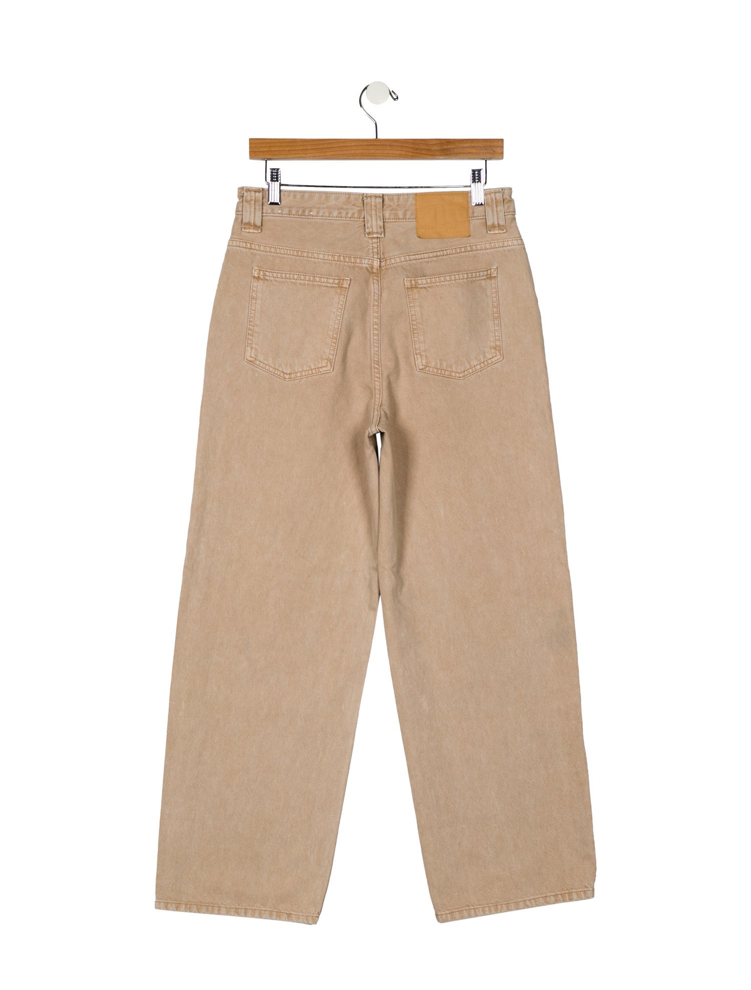 B Sides High-Rise Wide Leg Jeans