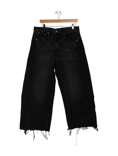 B Sides High-Rise Wide Leg Jeans