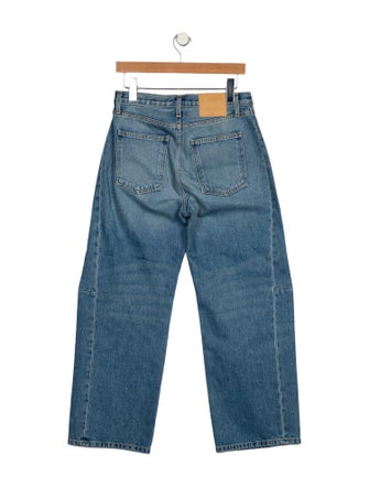 B Sides High-Rise Wide Leg Jeans