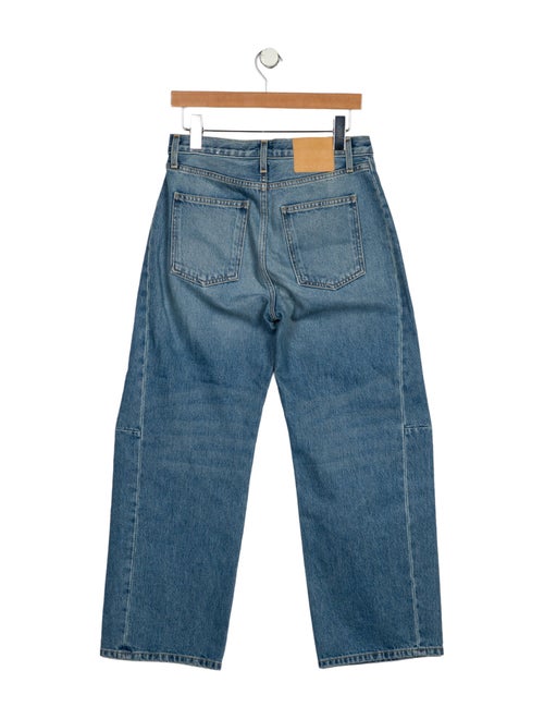 B Sides High-Rise Wide Leg Jeans