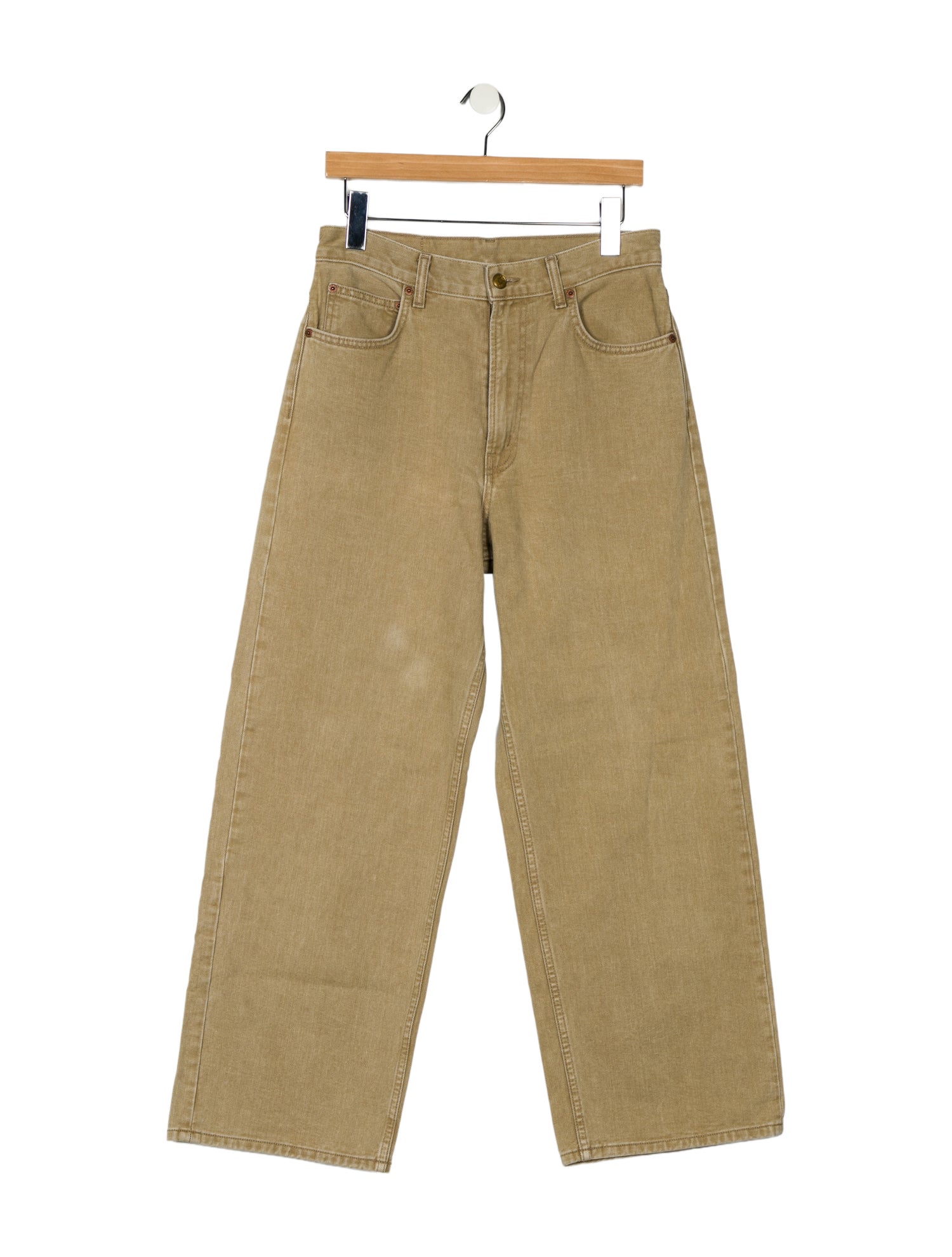 B Sides High-Rise Wide Leg Jeans