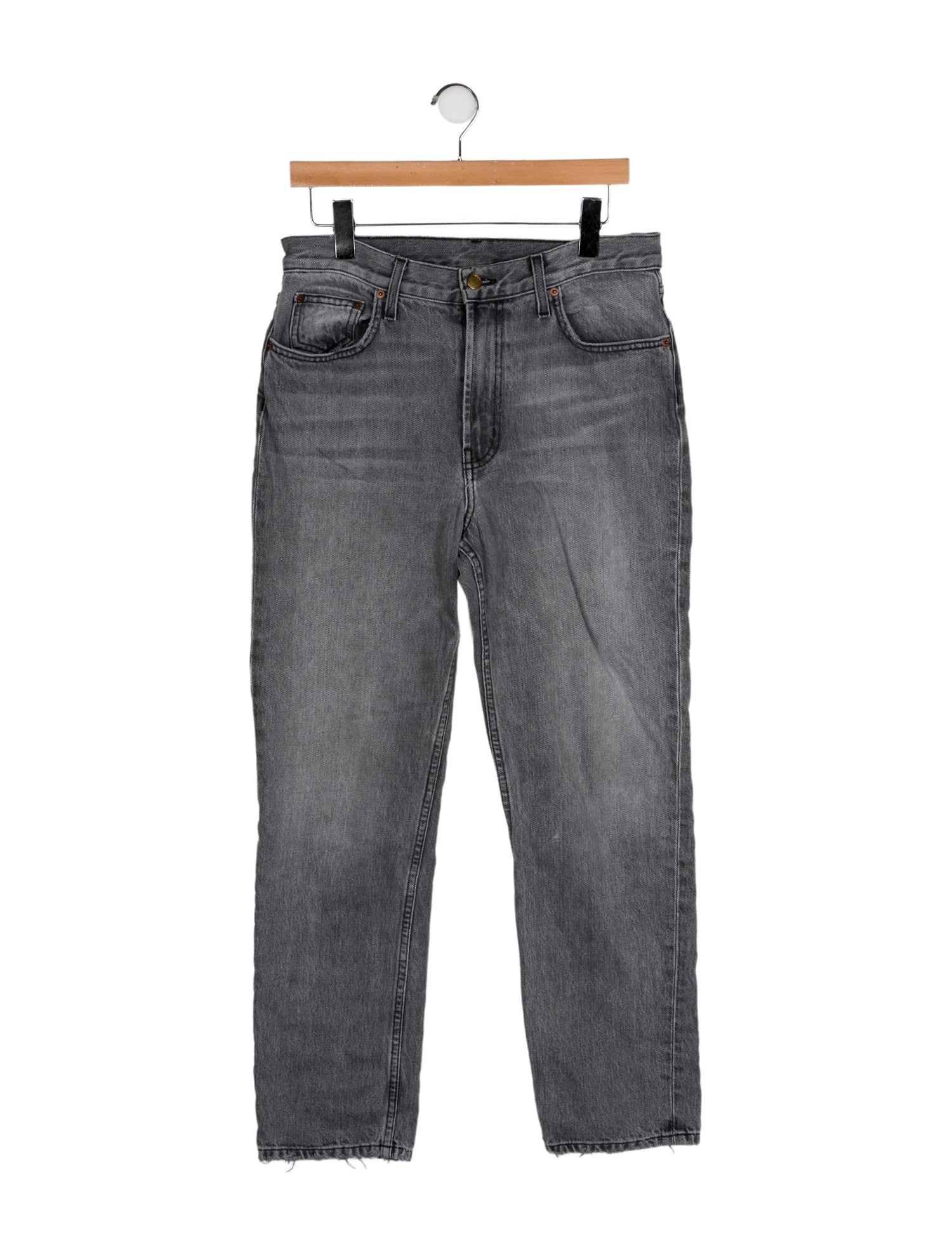 B Sides High-Rise Straight Leg Jeans