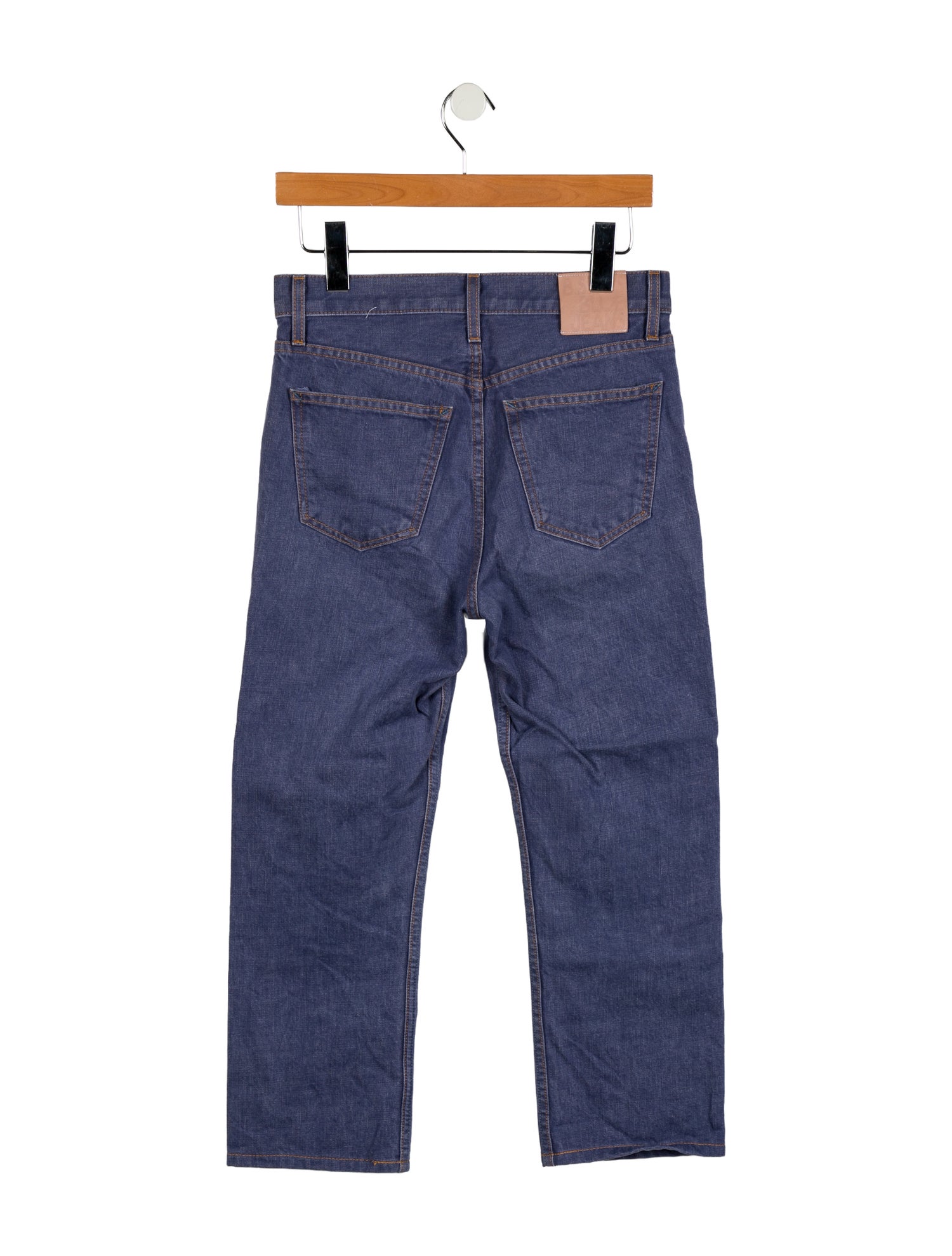 B Sides Mid-Rise Straight Leg Jeans