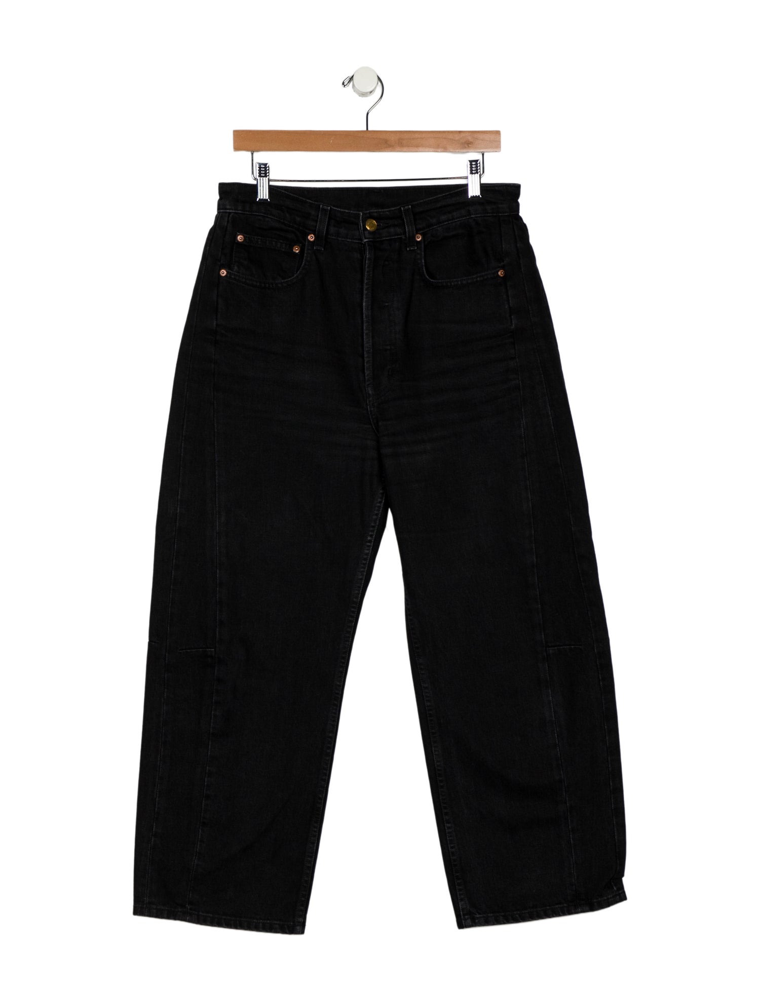 B Sides High-Rise Wide Leg Jeans
