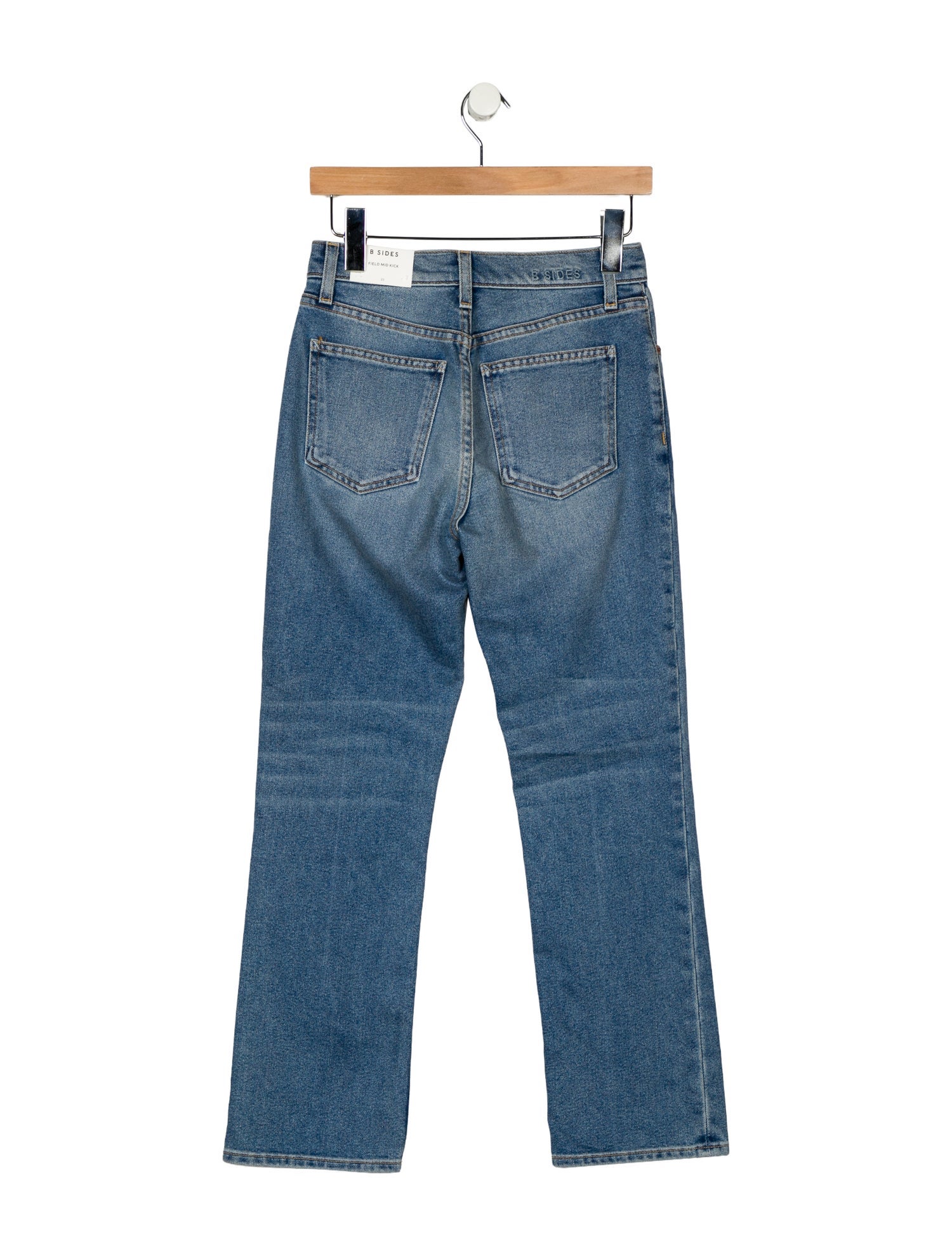B Sides Mid-Rise Straight Leg Jeans w/ Tags