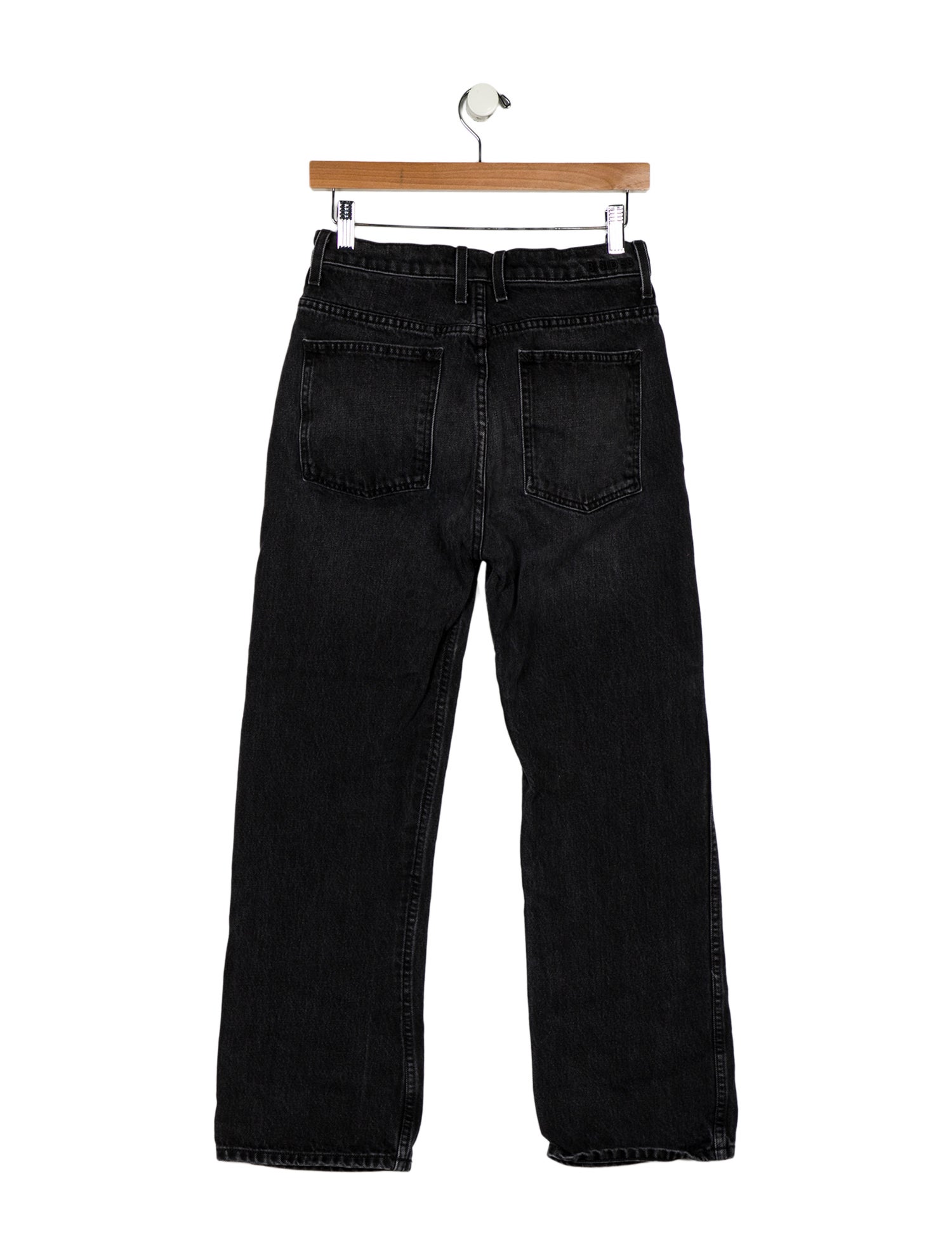 B Sides High-Rise Wide Leg Jeans