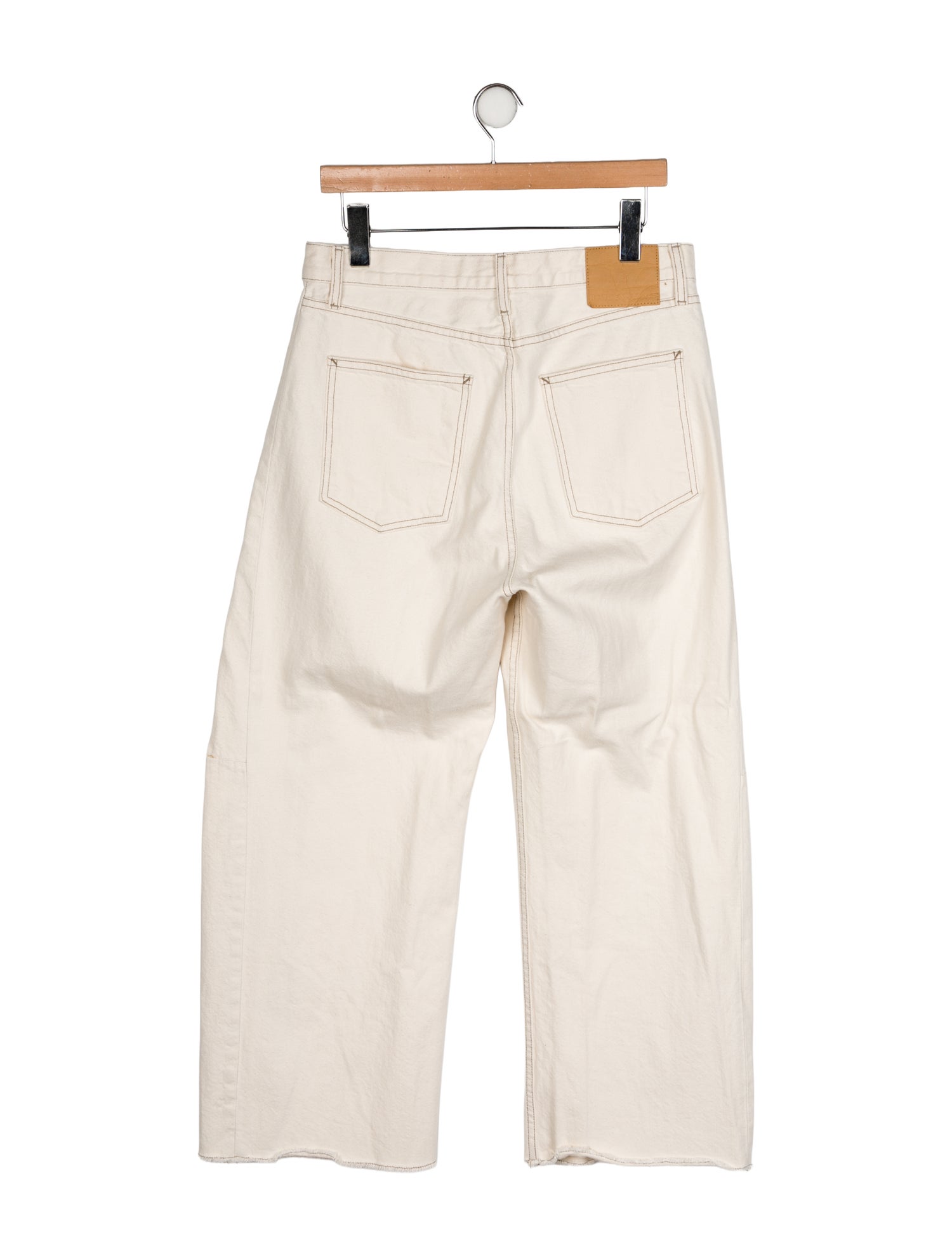 B Sides High-Rise Wide Leg Jeans