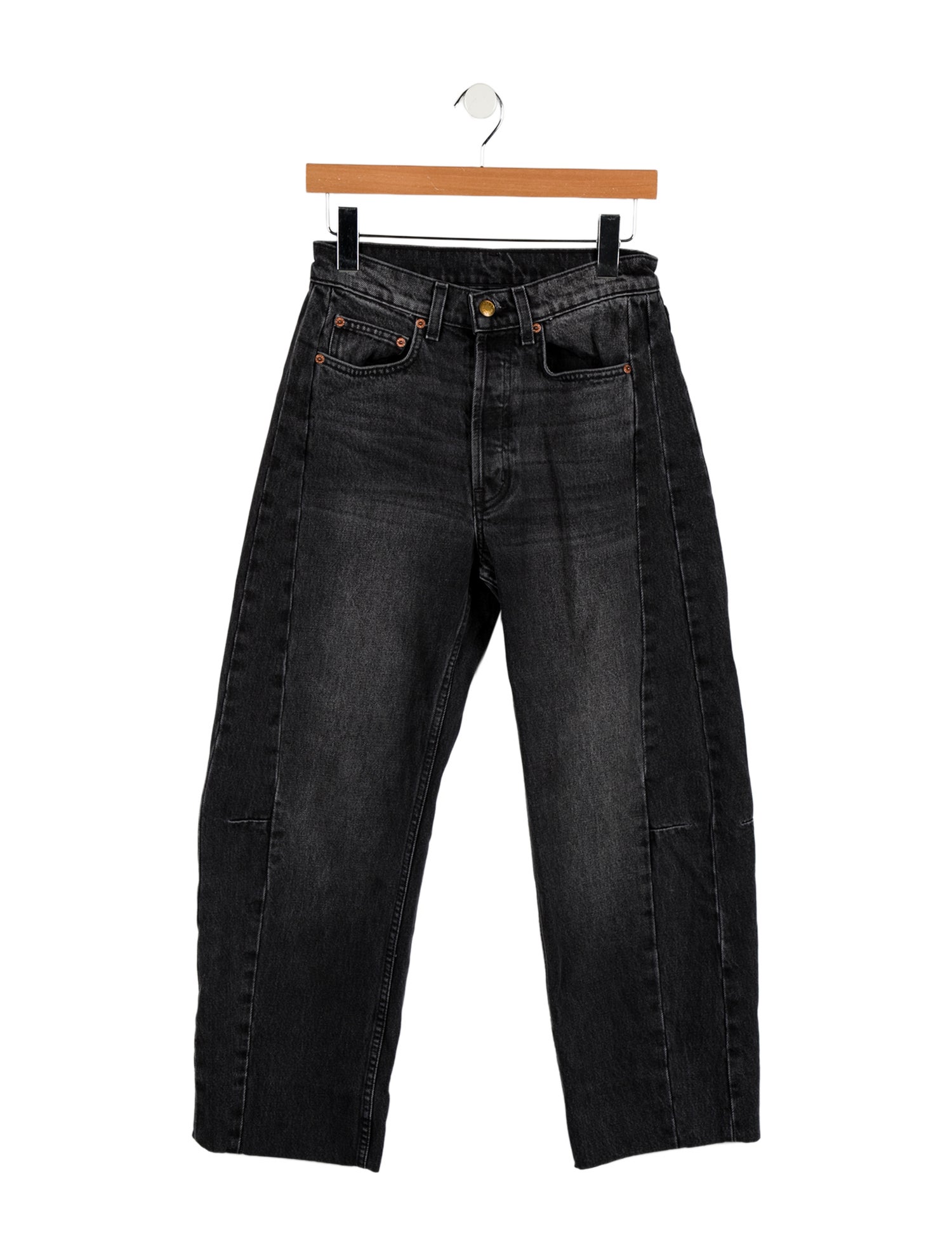 B Sides High-Rise Wide Leg Jeans
