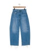 B Sides Mid-Rise Wide Leg Jeans