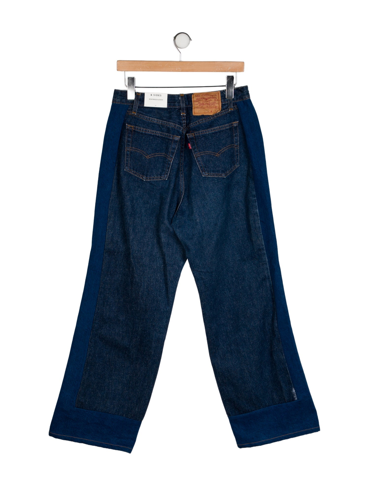 B Sides High-Rise Wide Leg Jeans w/ Tags