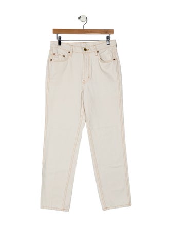 B Sides Mid-Rise Straight Leg Jeans
