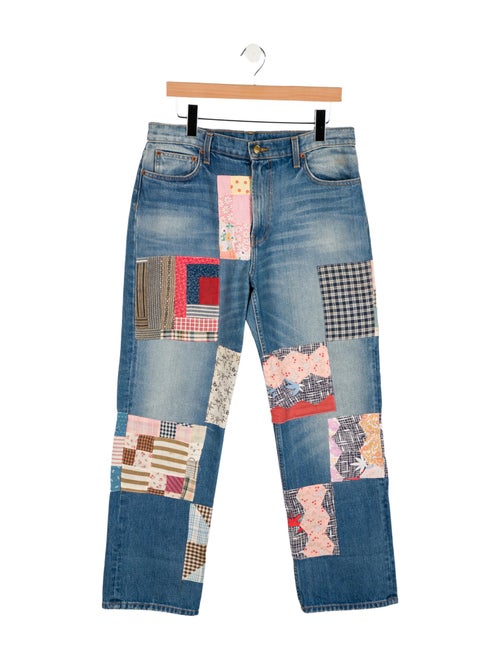 B Sides High-Rise Wide Leg Jeans