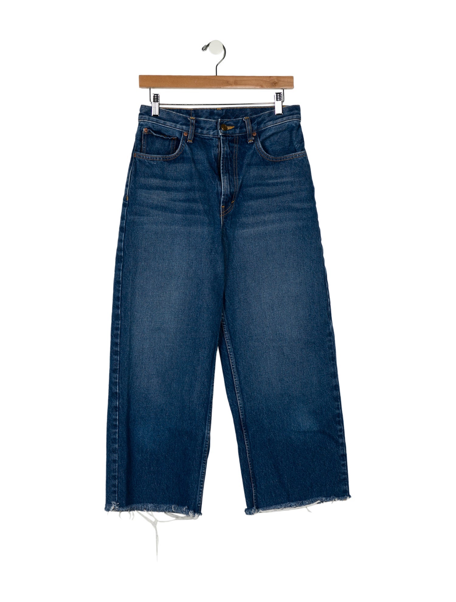 B Sides High-Rise Wide Leg Jeans