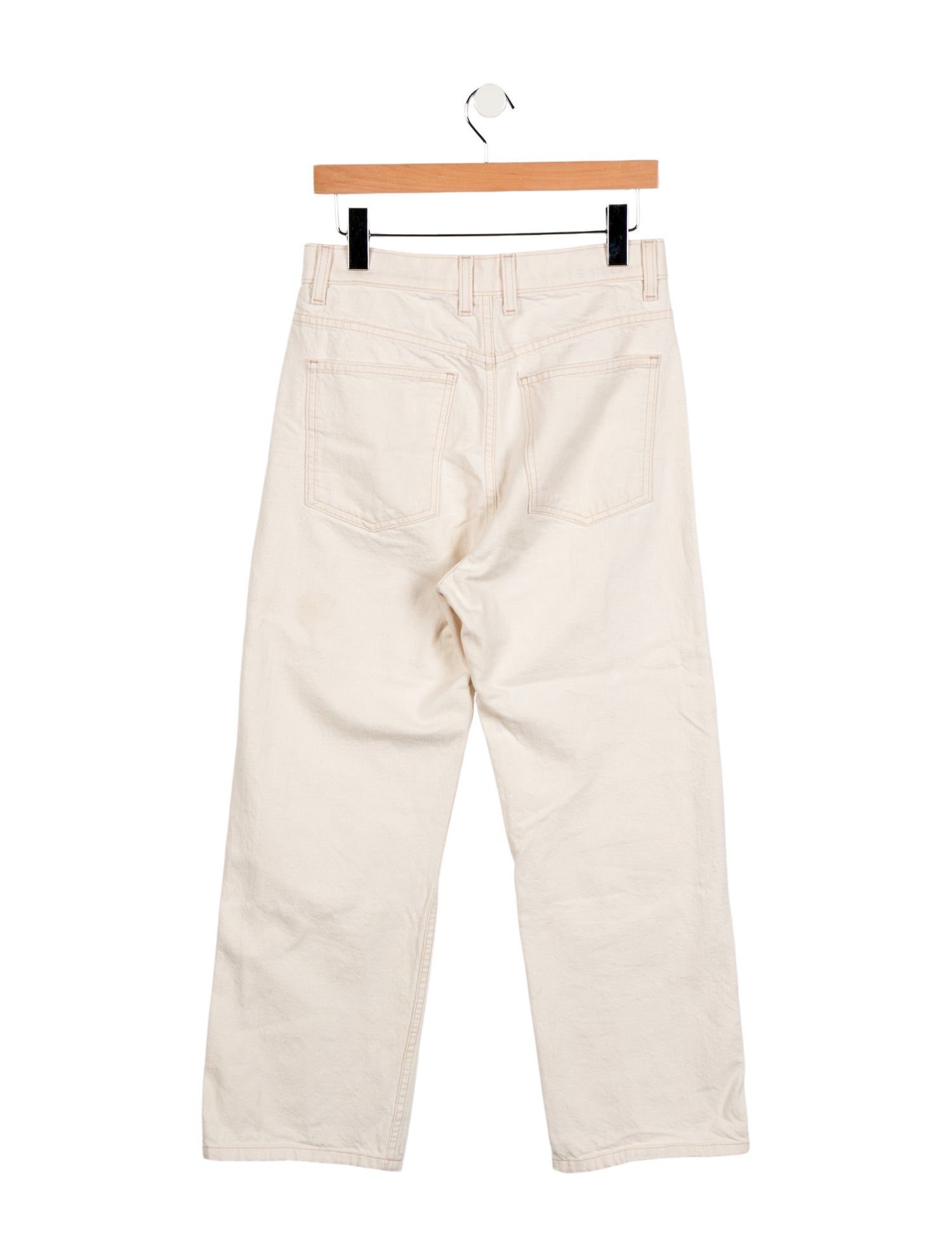 B Sides High-Rise Straight Leg Jeans