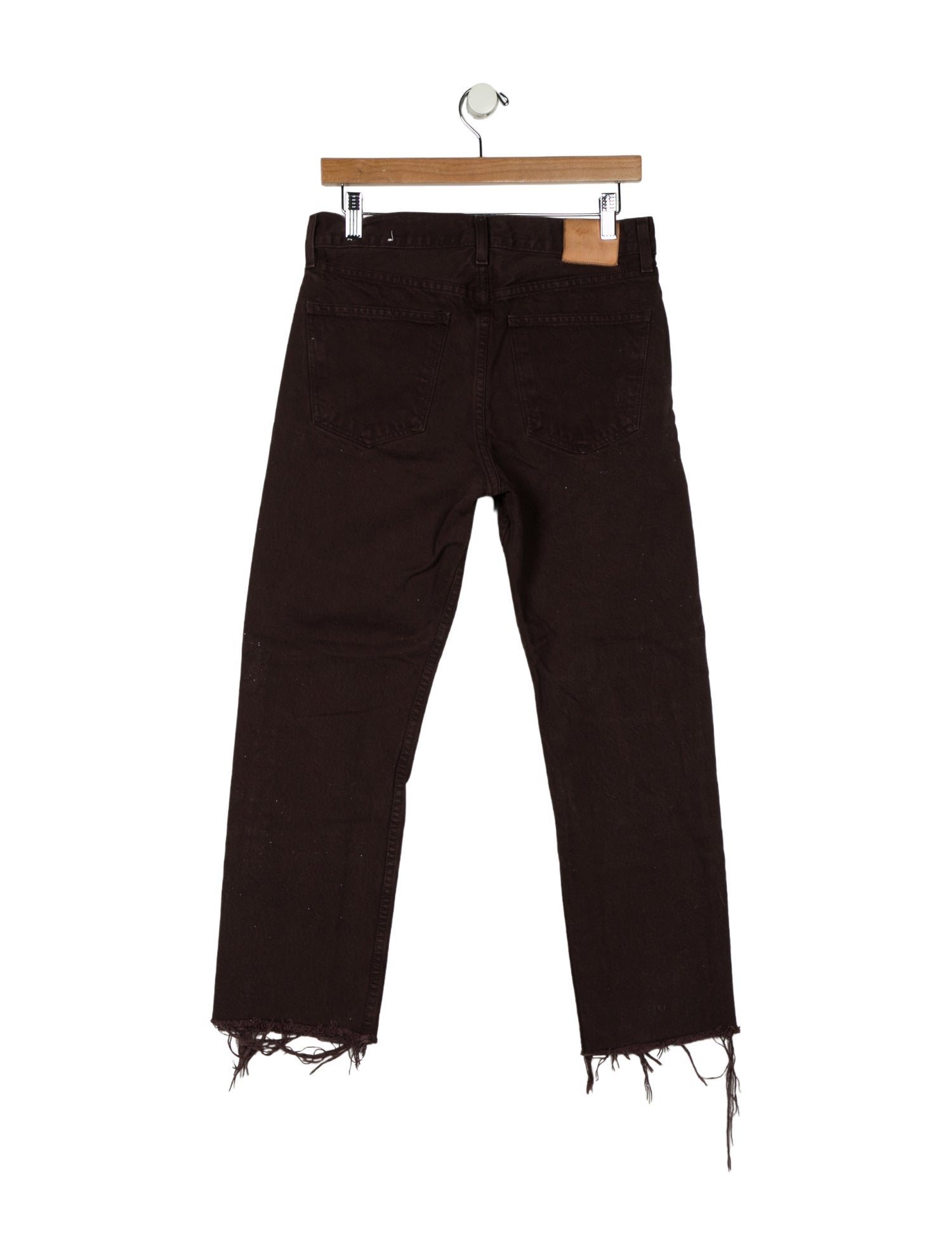 B Sides Mid-Rise Straight Leg Jeans