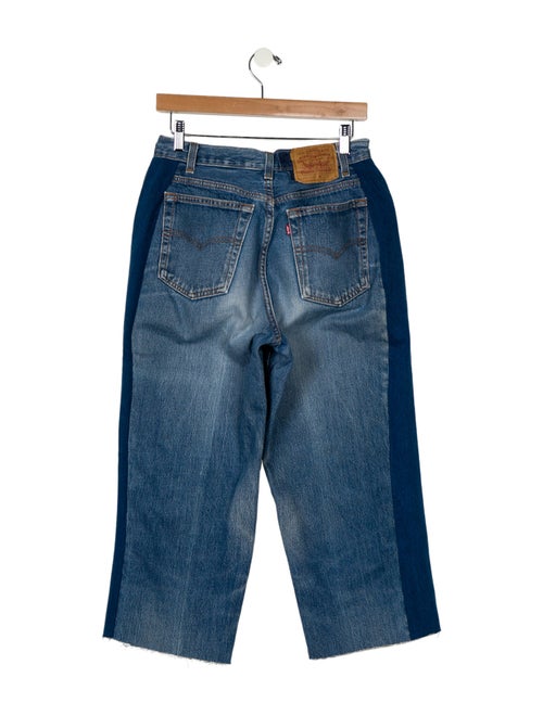 B Sides High-Rise Wide Leg Jeans