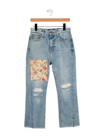B Sides High-Rise Wide Leg Jeans
