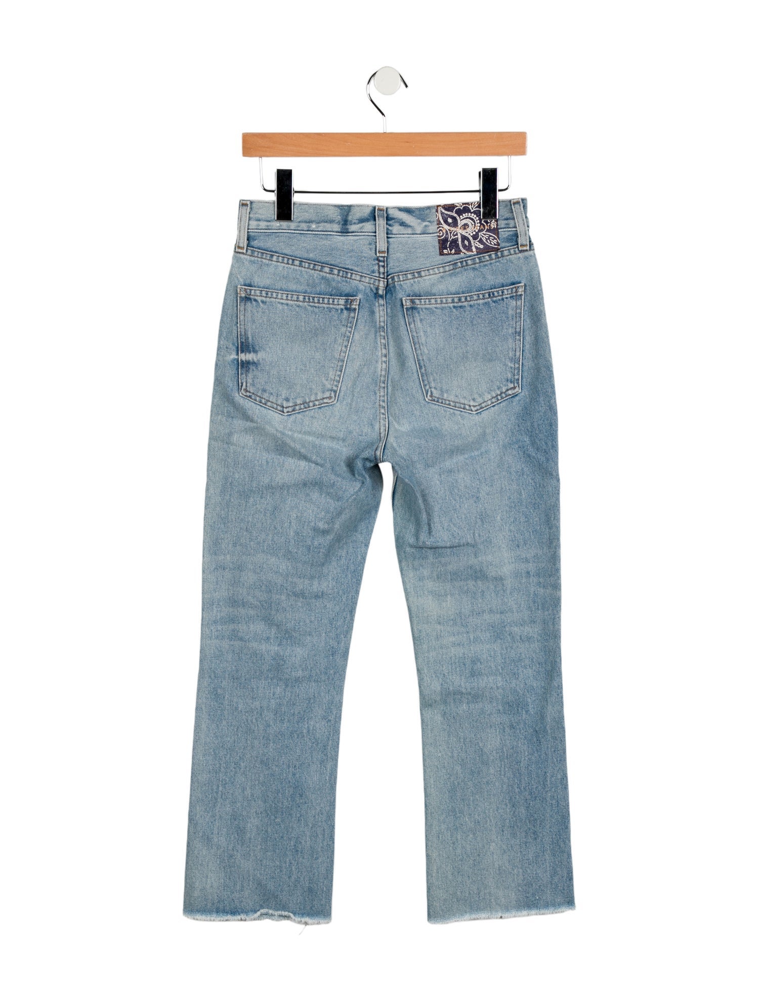 B Sides High-Rise Wide Leg Jeans