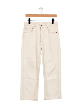 B Sides High-Rise Wide Leg Jeans