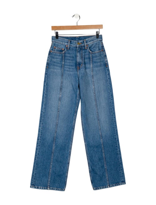 B Sides High-Rise Wide Leg Jeans