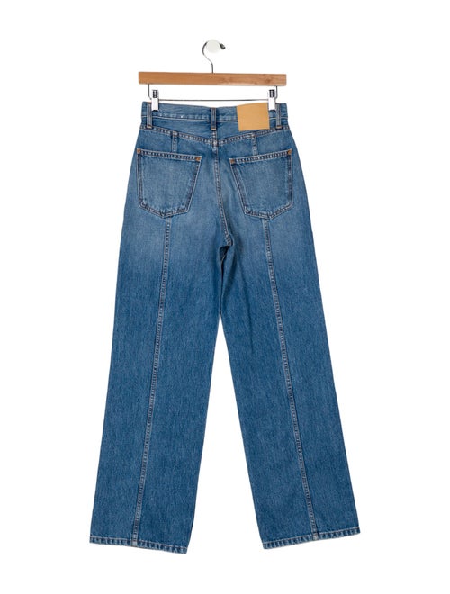 B Sides High-Rise Wide Leg Jeans