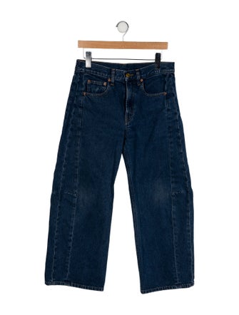 B Sides High-Rise Wide Leg Jeans