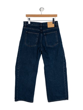 B Sides High-Rise Wide Leg Jeans