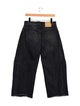 B Sides Mid-Rise Wide Leg Jeans