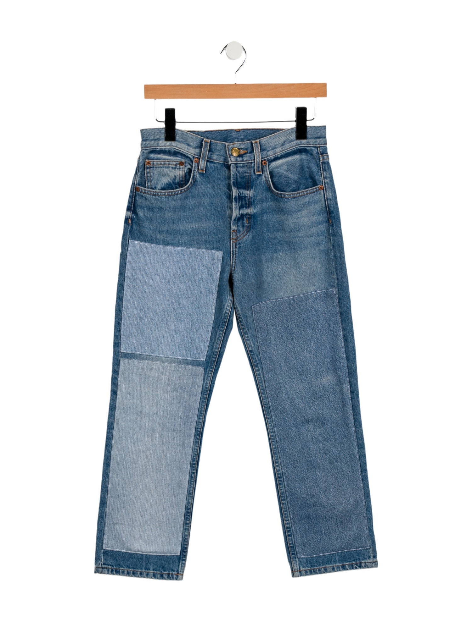 B Sides Mid-Rise Straight Leg Jeans