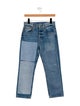 B Sides Mid-Rise Straight Leg Jeans