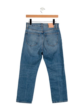 B Sides Mid-Rise Straight Leg Jeans